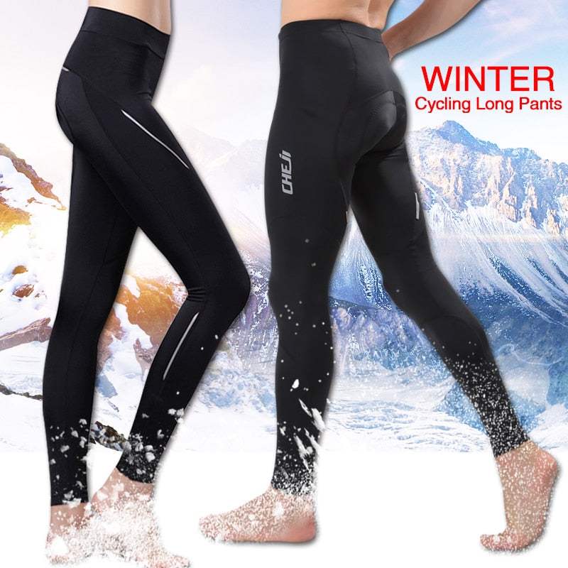 Thermal Fleece Cycling Long Pants